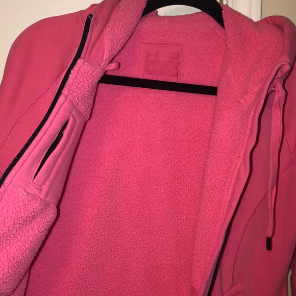 Under Armour Hoodie Size S Color Pink - Picture 12 of 14